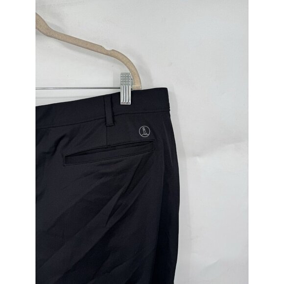 Lands End Traditional Fit Golf Pants Men 38/Tall Black Sports Straight Leg - Picture 8 of 10